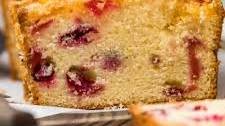 Glazed Lemon Cranberry Bread Recipe