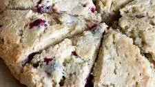 Gluten Free Cranberry Orange Scones