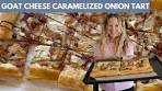 Goat Cheese Tart with Caramelized Onions