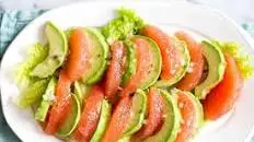 Grapefruit Avocado Salad