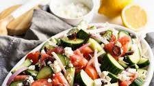 Greek Cucumber Salad