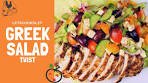 Greek Salad With Grilled Chicken