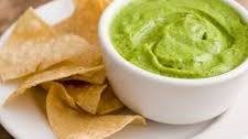 Green chile creamy avocado salsa