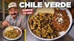 GREEN CHILI PORK STEW! How to Make a Puerco en Salsa ...