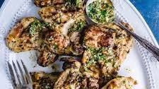 Grilled Chicken Thighs