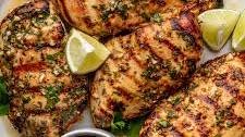 Grilled Chili Cilantro Lime Chicken