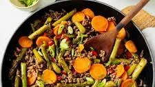 Ground Beef and Veggies – 30-Minute One-Pan Dinner