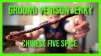Ground Venison Chinese 5 Spice Jerky on a smoker ...