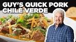 Guy Fieri's Quick Pork Chile Verde | Food Network