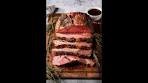 Herb-Crusted Prime Rib with Au Jus