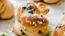 Herby Parmesan Garlic Knots