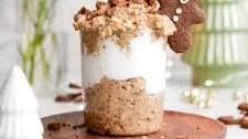 High Protein Gingerbread Overnight Oats