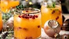 Holly Jolly Christmas Citrus Cocktail