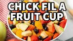 Homemade Chick-fil-A Fruit Cup: Sweet & Easy!
