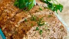 Homestyle Turkey Meatloaf with Mushrooms