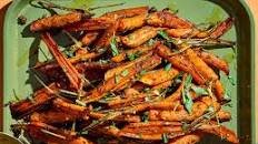 Honey Balsamic Roasted Carrots