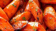 Honey Garlic Butter Roasted Carrots