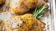 Honey Mustard Chicken Thighs