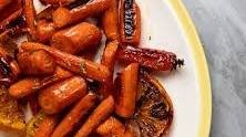 Honey Orange Roasted Carrots