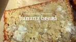 Honey Vanilla Banana Bread Recipe