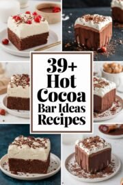 39+ Homemade Hot Cocoa Bar Ideas to Warm Your Winter Evenings – hot cocoa bar ideas recipes