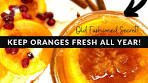 How to Can Oranges at Home | Honey Orange Slices| Fruit ...
