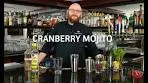 How to Make a Cranberry Mojito Cocktail