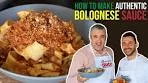 How to Make AUTHENTIC BOLOGNESE SAUCE Like a ...