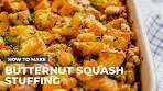 How to Make Butternut Squash Stuffing - Holiday Side Dish ...