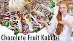 How to Make Chocolate Covered Fruit Kabobs - Perfect for ...