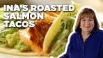 How to Make Ina's Roasted Salmon Tacos | Barefoot ...