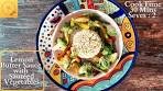 How to make Lemon Butter Sauce & Sautéed Vegetables - 30 ...