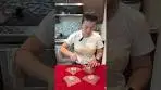 How to use rice paper to make spring rolls #shorts