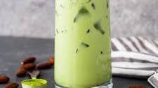 Iced Matcha Green Tea Latte