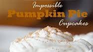 Impossible Pumpkin Pie Cupcakes