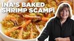 Ina Garten's Baked Shrimp Scampi | Barefoot Contessa | Food ...