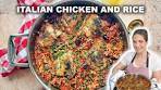Italian Baked Chicken and Rice - One-Pan Recipe