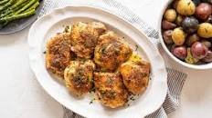 Italian Baked Chicken Thighs