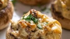 Italian Sausage Stuffed Mushrooms