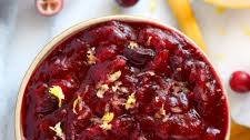 Lemon Ginger Cranberry Sauce