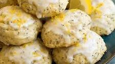 Lemon Poppy Seed Ricotta Cookies