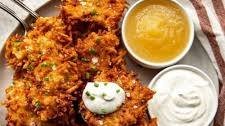 Light & Crispy Potato Latkes