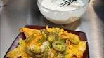 Loaded Nachos with Jalapeño Cheese Sauce
