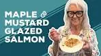 Love & Best Dishes: Maple and Mustard Glazed Salmon Recipe