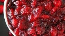 Maple Cranberry Sauce