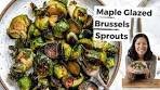 Maple Glazed Brussels Sprouts | Crispy, Caramelized, Easy ...