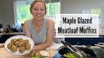 Maple Glazed Meatloaf Muffin Recipe