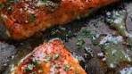 MAPLE MUSTARD GLAZED SALMON! . An easy 15 minute ...
