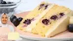 Melt in your mouth LEMON BLUEBERRY CAKE with the most ...