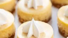 Mini Eggnog Cheesecakes